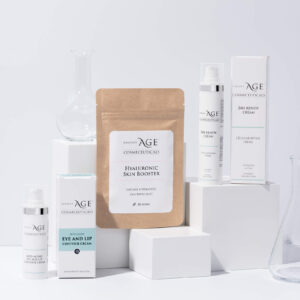 Hyaluronic Skin Booster Renew Cream en Eye and Lip Contour Cream Perfect Age Set 1