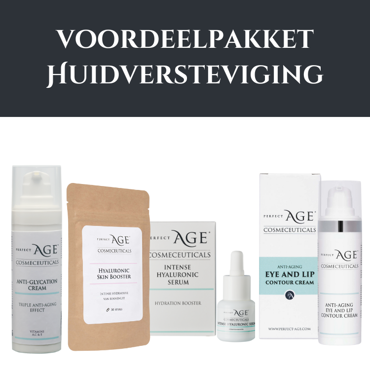 huidversteviging voordeelpakket met capsules voor huidversteviging van binnenuit.